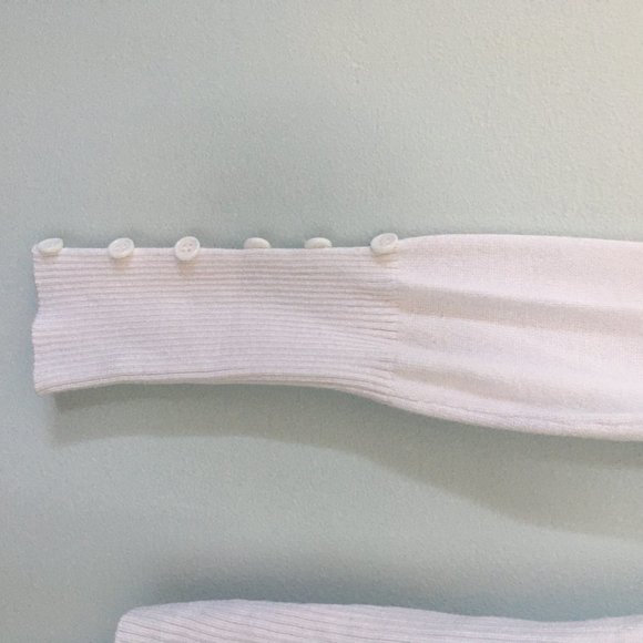 EUC White Cardigan - Picture 5 of 7